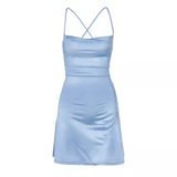 - Sexy Blue Bodycon Dress   GEU1365