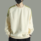 Momentlover  -  Quality Basic Oversized Sweatshirt Men Unisex Casual Cotton Pullover Korean Hoodies New Harajuku Streetwear Men Clothings