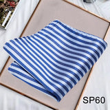 Momentlover Business Neck Scarf Men's Retro Scarf Men's Printing Scarf Small Square Men's Fall Suit Shirt Luxury Scarf Hiphop Men's Scarf