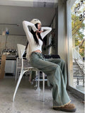 themeisles Vintage Harajuku Jeans Women Clothes For Teenagers Y2k Women's Slacks Fashion Aesthetic Clothing Autumn New Products Baggy Pants