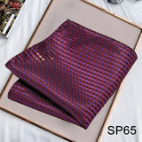 Momentlover Business Neck Scarf Men's Retro Scarf Men's Printing Scarf Small Square Men's Fall Suit Shirt Luxury Scarf Hiphop Men's Scarf