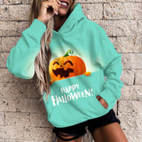 Halloween Hoodies Cool Cartoon Pumpkin 3D Print Pullover Sweatshirt Party Dress For Women And Children Tracksuit Winter Wear