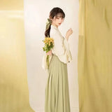 Chinese Traditional Ancient Hanfu Costumes Classical Tang Dynasty Princess Hanfu Dress Retro Modern Chinese Streetwear