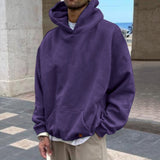 Momentlover New Hip Hop Hoodies With Heavyweight Autumn Winter Men Kanye West Hoodie Sweatshirt Swag Solid Good Quality Pullover
