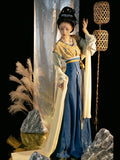 Tang Dynasty Han Fu Dun Huang Ancient hanfu Dress Lady Elegance Original Hanfu ханьфу 요정 드레스