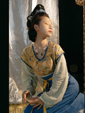 Tang Dynasty Han Fu Dun Huang Ancient hanfu Dress Lady Elegance Original Hanfu ханьфу 요정 드레스