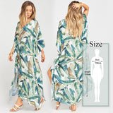 Elegant Quick-Drying Striped V-Neck Self Belted Summer Beach Dress Black Cotton Tunic Plus Size Women Beachwear Kaftan Q941