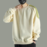 Momentlover  -  Quality Basic Oversized Sweatshirt Men Unisex Casual Cotton Pullover Korean Hoodies New Harajuku Streetwear Men Clothings