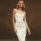 Woman Spring Summer Style Bodycon Dress Female Sexy Sleeveless Spaghetti Strap Sheath Dress Vestidos SS090