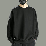 Momentlover  -  Quality Basic Oversized Sweatshirt Men Unisex Casual Cotton Pullover Korean Hoodies New Harajuku Streetwear Men Clothings
