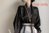 Hanfu Skirt Chinese Style Costume Mamianqun Ming Dynasty Weaving Gold Or Printing Horse Face Skirt Chinese Dress Original