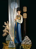 Tang Dynasty Han Fu Dun Huang Ancient hanfu Dress Lady Elegance Original Hanfu ханьфу 요정 드레스
