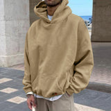 Momentlover New Hip Hop Hoodies With Heavyweight Autumn Winter Men Kanye West Hoodie Sweatshirt Swag Solid Good Quality Pullover