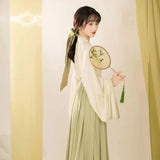 Chinese Traditional Ancient Hanfu Costumes Classical Tang Dynasty Princess Hanfu Dress Retro Modern Chinese Streetwear