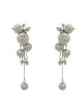 Momentlover Tasseled Geometric Drop Earrings