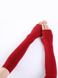 momentlover Knitted 7 Colors Sleevelet Accessories