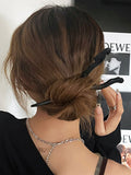 Momentlover Solid Color Geometric Hair Accessories