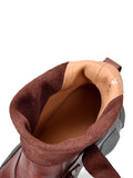 Momentlover Round-Toe Hook&Loop Platform Boots