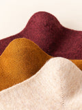 momentlover Casual Breathable Solid Color Mid-Calf Socks