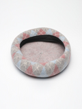 Momentlover Vintage Wool Contrast Color Beret Hat