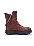 Momentlover Original Irregular Casual Zipper Booties