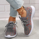 themeisles - Black Casual Sportswear Daily Patchwork Frenulum Round Comfortable Out Door Shoes