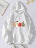 Momentlover Graphic Drawstring Hoodie with Pocket