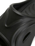 Momentlover Solid Color Hollow Slippers Platform Shoes