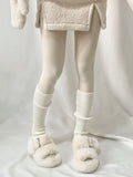 momentlover Casual Solid Color Leg Warmers Accessories
