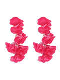 Momentlover Flower Shape Earrings Accessories Drop Earrings