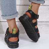 themeisles - White Casual Patchwork Solid Color Round Comfortable Out Door Shoes
