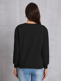 Momentlover IF I CAN'T WEAR MY BOOTS I AIN'T GOING Round Neck Sweatshirt