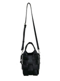 Momentlover Woven Solid Color Handbags Crossbody Bags