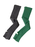 momentlover Wool Solid Color Leg Warmers Accessories
