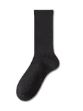momentlover Solid Color Pleated Socks