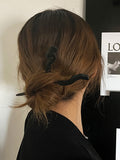 Momentlover Solid Color Geometric Hair Accessories
