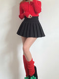 momentlover Casual Solid Color Leg Warmers Accessories