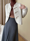 Momentlover Gradient Skinny Long Sleeves High-Neck Sweater Tops Pullovers