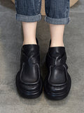 Momentlover Closed-Toe Sandals Platform Shoes