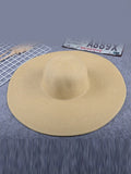 Momentlover Simple Casual Vacation 10 Colors Wide Brim Hat