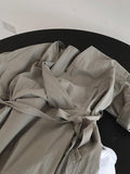 Momentlover Original Empire Elasticity Wide Leg Jumpsuits