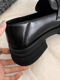 Momentlover Split-Joint Shallow Cut Round-Toe Mary Janes