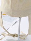 Momentlover Going Out Solid Color Sun Protection Fisherman Hat