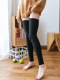 momentlover Casual Skinny Leg Solid Color Leg Warmers Accessories
