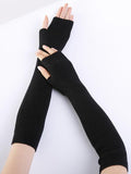 momentlover Knitted 7 Colors Sleevelet Accessories