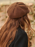 Momentlover Simple 4 Colors Beret Hat