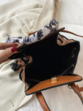 Momentlover Split-Joint Printed Figure Handbags Crossbody Bags Bags