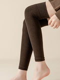momentlover Casual Skinny Keep Warm Solid Color Leg Warmers Accessories