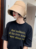 Momentlover Going Out Solid Color Sun Protection Fisherman Hat