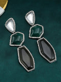 Momentlover Split-Joint Geometric Drop Earrings